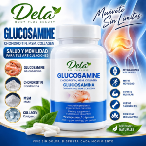 Glucosamina con Condroitina, MSM y Colágeno